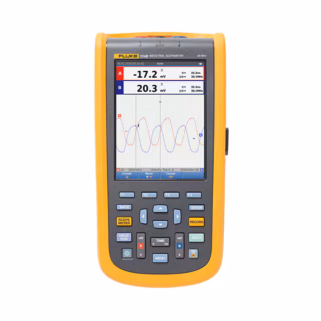 FLUKE-124B/NA Fluke Electronics  Equipment - Oscilloscopes